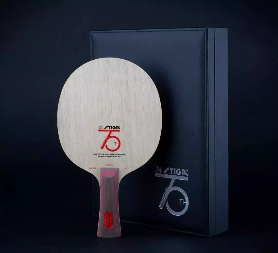 STIGA STIGA Clipper Wood CL 75周年紀念拍FL弧型柄