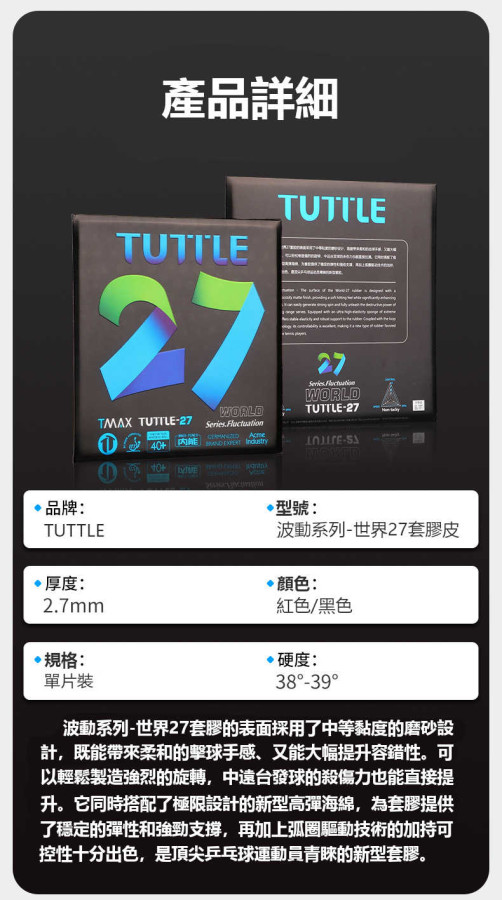 TUTTLE-27 World 產品展示